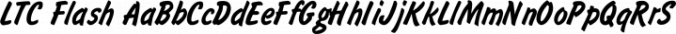 LTC Flash Font Preview