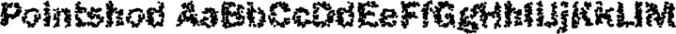 Pointshod Font Preview