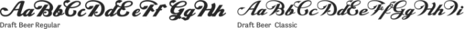 Draft Beer Font Preview