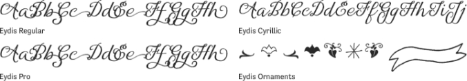 Eydis Font Preview