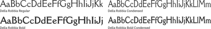 Della Robbia Font Preview