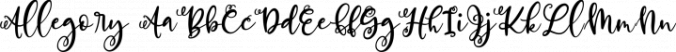 Allegory Font Preview