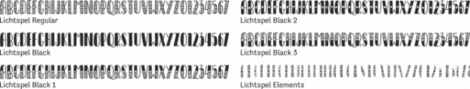 Lichtspel Font Preview