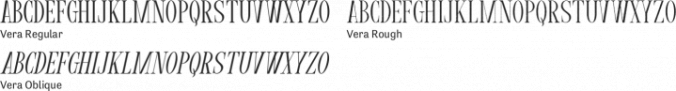 Vera Font Preview