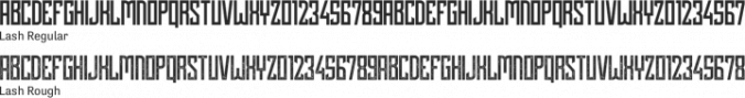 Lash Font Preview