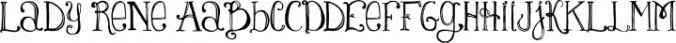 Lady Rene Font Preview