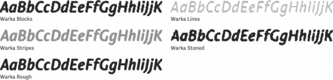 Warka Font Preview
