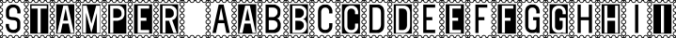 Stamper Font Preview