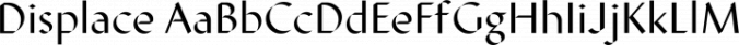 Displace Font Preview