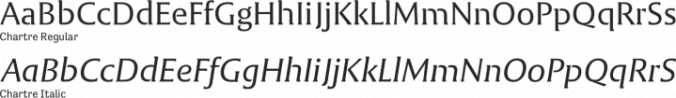 Chartre Font Preview