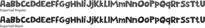 Sugarloaf Font Preview