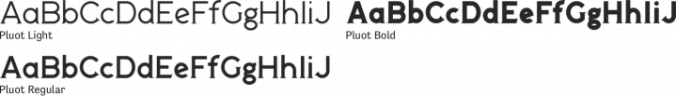 Pluot Font Preview