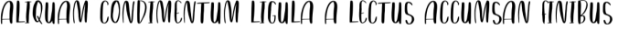 Winter Forest Font Preview