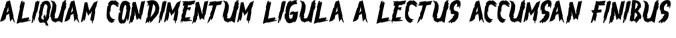 Brasblus Font Preview
