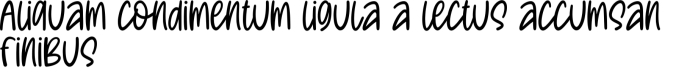 Joyful Unicorn Font Preview