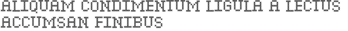 Knitting Font Preview