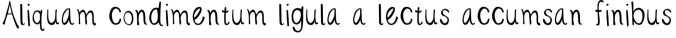 Emily Font Preview