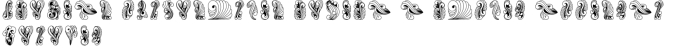 Dings Font Preview