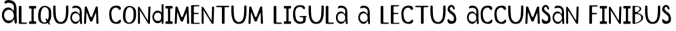 Treats Font Preview
