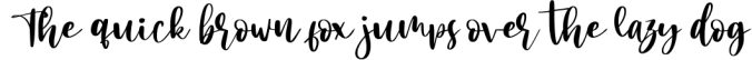 Mango Salsa with Bouncy Handwritten Script Font Style Font Preview