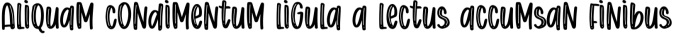 Chunky Bear Font Preview