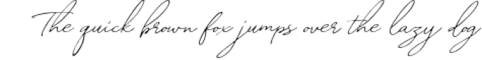 William Letter Signature Script Font Preview