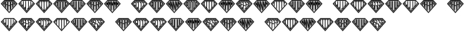 Diamond Monogram  Font Preview
