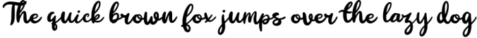 Ginalys Bold Brush Font Preview