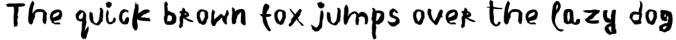 Agatha Writes - Hand Drawn Typeface Font Preview