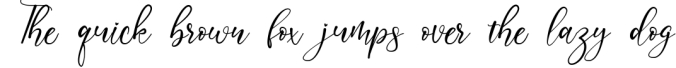 Asmirandah Modern Script Font Preview