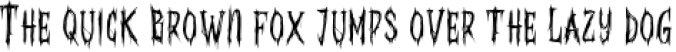 Smackdead - Black Metal Typeface Font Preview