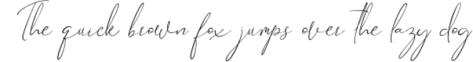 Gravity-Handwritten & Signature Font Preview