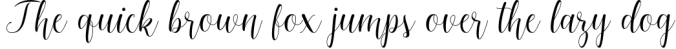Bigshine Script Font Preview