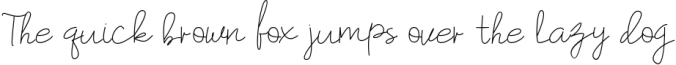 Hummingbird - A Handwritten Script Font Font Preview