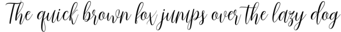 Just Married Script Font Preview