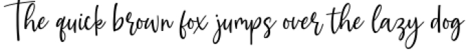 Amarylli Blossom Modern Handwritten Font Font Preview