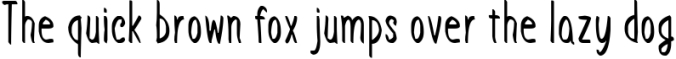 Sweetie Font Preview