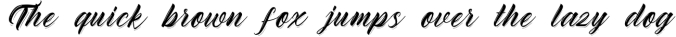Rhinatta Script Font Preview