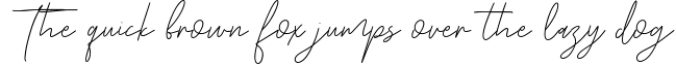 Goodsay Signature Font Preview