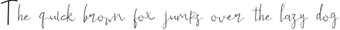 Himeka - A Handwritten Font Font Preview