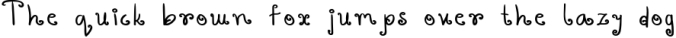 Varshuma - Handwritten Swirly Fun Font Font Preview