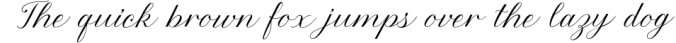 Les Fleurs, a calligraphy script font Font Preview