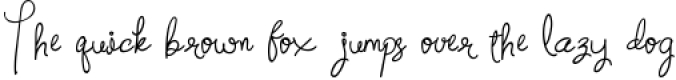 Signature Street Font Preview
