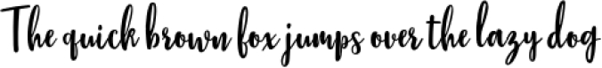 Stephanie Script Font Preview