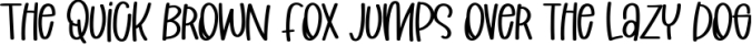 Yellow Flowers - A Hand Lettered Font Font Preview
