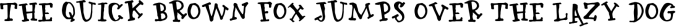 Jackrabbit Font Preview