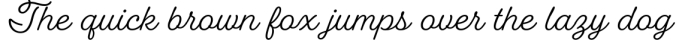 Fairwater Script Regular Font Preview