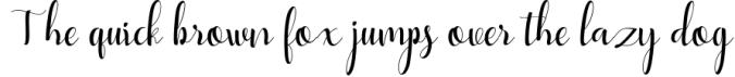 Yullisa script Font Preview