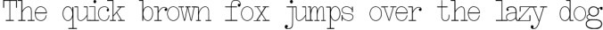 Smith-Premier Typewriter Font Preview