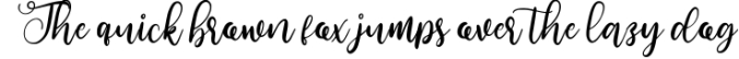 Angellina - Modern Script Font Preview